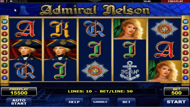 Игровой автомат Admiral Nelson 7