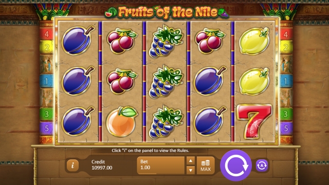 Игровой автомат Fruits Of The Nile 4